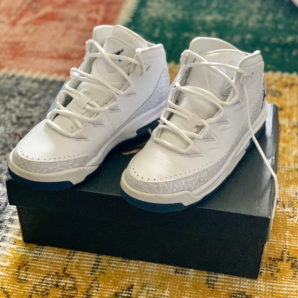 Jordons Air Deluxe BG White/French Blue